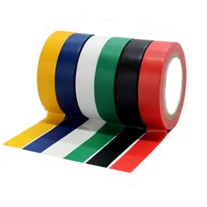 High Performance Adhesive Black Vinyl Electrical PVC Insulating Line Tapes