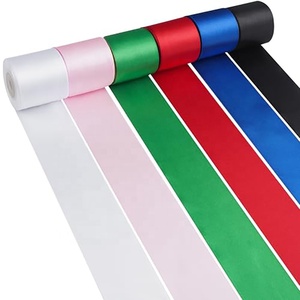 ริบบิ้นผ้าซาตินสองด้าน สีพื้น โพลีเอสเตอร์ 100% กว้าง <span class=keywords><strong>1</strong></span>.5 นิ้ว ขนาด 20 ซม. x 2 หลา รวมทั้งหมด 40 ปี ต่อแพ็คเกจ - Product Image 4
