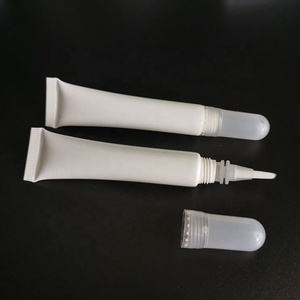 Tubes de brillant à lèvres en plastique PP de 10 ml, nouveaux contenants pour huile à lèvres, tubes souples à presser vides, blancs et transparents, pour baume à lèvres, vente en gros - Product Image 1