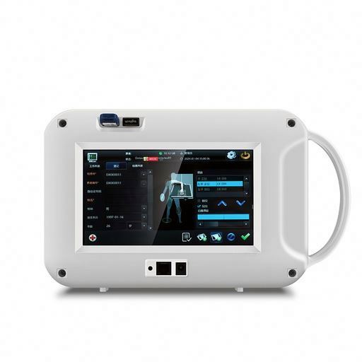 Hospital Clinic Portable Electric Digital X Ray Scanner Flat Panel Detector Animals Build-in Computer System Handheld X Ray