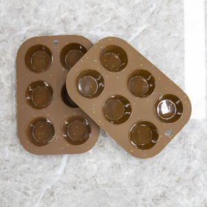 Durable BPA Free Food Grade Silicone Muffin <b>Pan</b> Non-Toxic Cupcake Tin Baking Tray Oven Safe Dishwasher Safe Egg Bites Tarts - Product Image 6