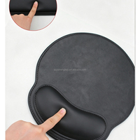 Repose-poignets en cuir PU antidérapant pour souris, pour bureau, PC, ordinateur portable, rembourrage en mousse à mémoire de forme, support pour les mains, tapis pour souris et clavier