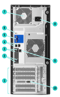 Hewlett Packard Enterprise CN ProLiant ML110 Gen10 1.9 GHz 16GB DDR4 450W 5U Tower Server dengan Port Memori USB