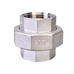 Raccords de tuyauterie filetés en acier inoxydable moulé haute pression, surface lisse, accessoires de plomberie pour la lutte contre l'incendie - Product Image 4