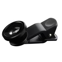 Kit d'objectifs pour appareil photo de téléphone portable 3 en 1, 180 °   Objectif Fisheye + Objectif Grand Angle 0,67X + Objectif Macro, Objectif universel pour téléphone portable à clipser
