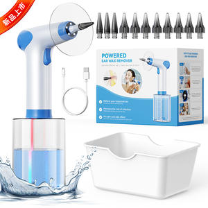 Chine Portable Électrique Réutilisable En Plastique Souple Étanche Avec 5LED HD Smart Cire D'oreille Nettoyage Enlèvement Nettoyant Kit Dispositif De Lavage D'oreille - Product Image 3