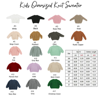 Suéteres Personalizados con Nombre para Mamá e Hija, Bordado a Mano, Sudadera de Punto para Mamá y Mini
