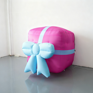 Décorations gonflables décoratives personnalisées, grand nœud cadeau, logo gonflable, zone panoramique du centre commercial, <span class=keywords><strong>camping</strong></span>, enregistrement - Product Image 3