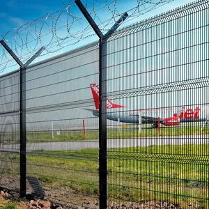 358 cerca de prisão anti-escalada cerca de aeroporto