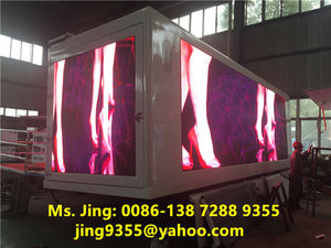 Nueva condición P5/P4 Digital Mobile Billboard Truck 25ft Pantalla LED con <span class=keywords><strong>escenario</strong></span> Diesel Vehículo Transmisión manual - Product Image 2