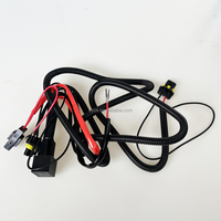 Accessoires d'éclairage automobile, kit de conversion 40A 12V 35W/55W, faisceau de câblage de relais de lampe, fil H11, ampoules de phare HID, adaptateur de fil