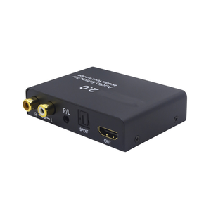 Extractor de Audio 2.0, Divisor de Audio 4K de Alta Definición, Fibra Óptica Digital ARC HDTV 60HZ - Product Image 2
