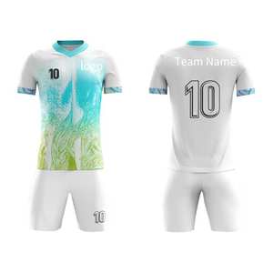 2025年工場直販チームスポーツウェア、チームロゴのカスタマイズに対応、格安サッカーユニフォームを提供 - Product Image 3