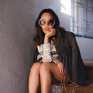 Gafas de Sol Redondas Extra Grandes de Metal con Logotipo Personalizado de Moda 2020 al por Mayor para Mujer - Product Image 3