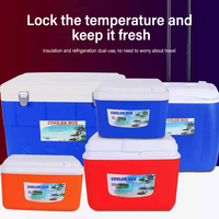 Glacière Isotherme Portable pour Camping et Pique-nique, pour Bouteilles de Bière et Aliments, en Plastique Rotomoulé PE, Motif Dessin Animé