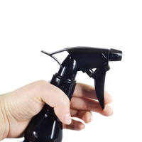 Pulvérisateur d'eau manuel en plastique blanc promotionnel et durable pour salon de coiffure, bouteille de brumisation fine continue pour barbier