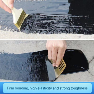 Revestimiento Impermeabilizante Líquido de Caucho Asfáltico Negro de Bajo VOC Estándar Nacional <span class=keywords><strong>para</strong></span> Techos Metálicos y Impermeabilización de Ladrillos y Cimentaciones - Product Image 3