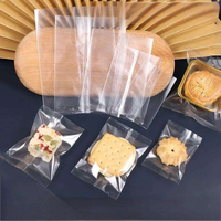Sacs en plastique transparents thermoscellables pour gâteaux, biscuits, desserts, bonbons, emballages alimentaires, sachets d'emballage alimentaire OPP