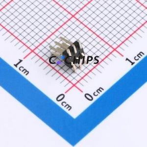 HC-PZ127-7.2L-2x3PS Pin Header SMD,P=1.27mm Connector ( Pin Structure: 2x3P )( Pitch: 1.27mm )( Row Spacing: 1.27mm ) - Product Image 2
