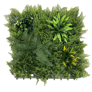 야외 대형 벽 패널 수족관 취재 매달려 천장 인공 식물 녹색 잔디 벽 - Product Image 2
