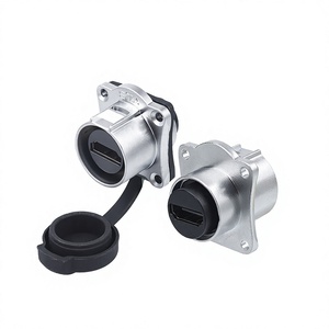 Conector de Datos STA LP24 H-DDMI IP67 con Carcasa Metálica Impermeable, Pantalla HD, para Equipos de Audio y Video de Aviación y Aplicaciones de Energía - Product Image 2