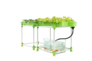 Eco-Friendly Hydroponics Aquaponics PURELAND Multi-Span <b>Greenhouse</b> Farming Kit Large <b>Plant</b> Pots ABS/Aluminum Alloy Agriculture - Product Image 5