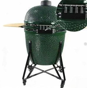 Parrilla Kamado <span class=keywords><strong>de</strong></span> Cerámica TOPQ Serie Premium <span class=keywords><strong>de</strong></span> 27 Pulgadas, Ahumador <span class=keywords><strong>de</strong></span> Carbón para Barbacoa, Jardín y Exteriores - Product Image 5