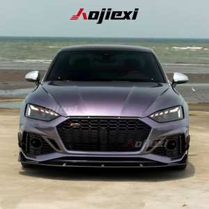 Splitter Anteriore in Vera Fibra di Carbonio Stile AE per <span class=keywords><strong>Audi</strong></span> RS5 B9.5 <span class=keywords><strong>Coupé</strong></span> 2020-2024, Kit Carrozzeria in Fibra di Carbonio - Product Image 3