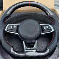 Accessoires de voiture pour Golf MK7/7.5 GTI R Volkswagen Modèle de voiture personnalisé en fibre de carbone Volant 2013 2014 2015 2016 2017-2020