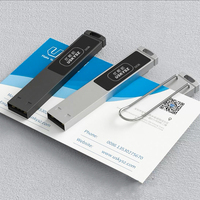 En venta Led LOGO marcapáginas USB 2,0 3,0 stick 1GB 2GB 4GB 8GB 16GB 32GB 64GB 128GB unidad flash USB al por mayor