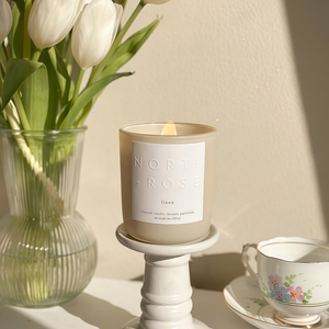 AIKUN Offre Spéciale – Pot à Bougie Minimaliste en Verre, Cire de Soja, Diffuseur d'Arômes Délicat en Rotin pour Décoration de Salon et Coffret Cadeau - Product Image 3
