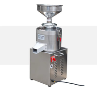 Moulin colloïdal commercial en acier inoxydable pour noix et fruits, idéal pour le beurre de cacahuète et de sésame