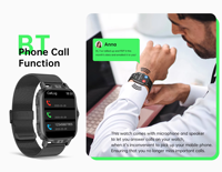C29pro Neue Smartwatch App-Steuerung Herzfrequenzmesser GPS IP65 Wasserdicht Silikonarmband 72 Stunden Akkulaufzeit Anrufannahme