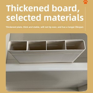 <span class=keywords><strong>Barrière</strong></span> pour animaux de compagnie à assembler librement, sans fermeture requise, pour une utilisation en intérieur, pour chiens et chats de petite/moyenne taille GC0070 - Product Image 3
