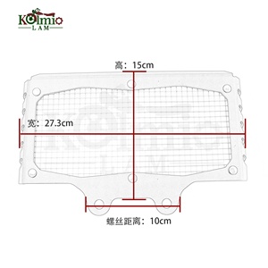 KOLMIO-LAM pour <span class=keywords><strong>BMW</strong></span> R NineT RNineT R9T Scrambler Urban GS Race <span class=keywords><strong>Pure</strong></span> 14-24 Grille de protection de radiateur de moto en acier inoxydable noir - Product Image 2