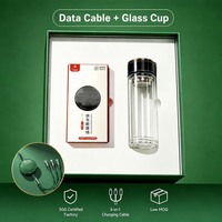 Coffret Cadeau d'Équipe : Journal, Stylo Bille, Bouteille d'Eau, Ventilateur – Faible MOQ, En Stock, Livraison Rapide – Cadeau Client Fabricant, Petite Commande, OEM