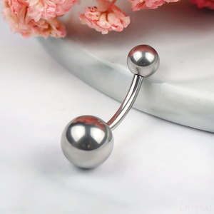 Eternal Metal ASTM F136 Titanium Internal Thread Body Jewelry <strong>Basic</strong> <strong>Belly</strong> <strong>Ring</strong> - Product Image 3