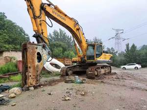 Pelle multifonction sur chenilles originale de la Corée Hyundai 485LC-9 Hyundai à haut rendement en bon état en vente - Product Image 2