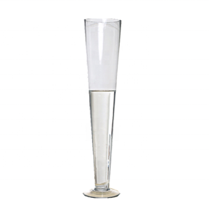 Crystal V Shape Tall <strong>Flower</strong> Glass <strong>Vase</strong> 20/30/40/50/60cm for Home Bar Office Restaurants Hotels-Wedding &amp; Valentine's Day - Product Image 2