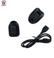 Kit de charge USB pour sac à dos, interface de charge externe double sortie USB-A et Type-C avec coque de fixation pour sacs de voyage