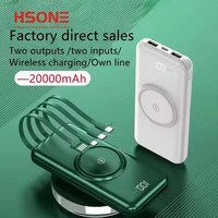 Batterie externe portable universelle ultra-mince en alliage d'aluminium 5000 mAh avec charge rapide magnétique 20W et batterie Li-Polymère
