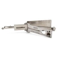 Outil de serrurerie automobile Lishi : Kit professionnel de haute qualité pour déverrouillage et décodage de serrures B111 2-en-1