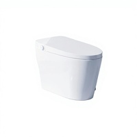 Fabrieks prijs slim toilet verlengde pot P-Trap/S-Trap compact formaat 675mm verwarmde zitting voet sensor spoeling nachtlampje vloermodel