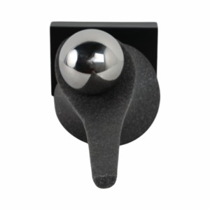 Scultura Statuetta con Sfera in Acciaio Inossidabile per Decorazione Casa e Bagno, Figurina Decorativa per Ufficio e Soggiorno - Product Image 6