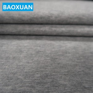 Chine fournisseur shaoxing usine qualité 95% <span class=keywords><strong>coton</strong></span> 5% l'envergure éponge dos brossé polaire tricot <span class=keywords><strong>tissu</strong></span> - Product Image 6