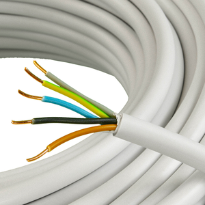 Cable de Alimentación Industrial Aéreo de Bajo Voltaje <span class=keywords><strong>VVG</strong></span> Greatway, Conductor de Cobre, Aislamiento de PVC, Revestimiento de PVC, 0.6kV, 2x1.5mm2, 3x1.5mm2 - Product Image 4