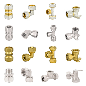 IFAN DIN 16892 nước khí Ống Doanh ống nước Vật liệu 1/2 "3/4" 1 "nữ nam Chủ Đề Rèn pex Brass nén phụ kiện - Product Image 1