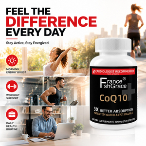 Fabricante de Suplementos Coq10 de Marca Privada, Apoya la Salud del Corazón para Hombres y Mujeres, Salud Cardíaca, 120 Cápsulas Blandas de Coq10 - Product Image 3
