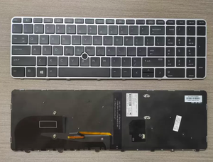 <span class=keywords><strong>Clavier</strong></span> authentique pour <span class=keywords><strong>HP</strong></span> <span class=keywords><strong>EliteBook</strong></span> <span class=keywords><strong>850</strong></span> <span class=keywords><strong>G3</strong></span> <span class=keywords><strong>850</strong></span> G4 755 <span class=keywords><strong>G3</strong></span> 755 G4 UK QWERTY SWEDISH Backlit point Notebook computer keyboard - Product Image 6