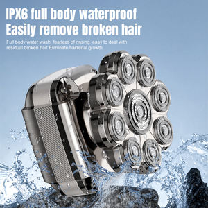 Afeitadora Eléctrica Resuxi 9900 para Hombre, Impermeable IPX6, Cabezal de Afeitado Magnético 9D, Pantalla LCD, Afeitadora Rotativa, Kit de Aseo para Barba - Product Image 3